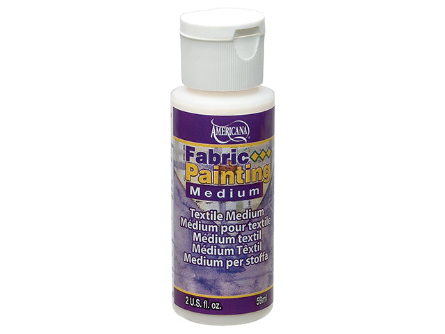 Decoart Paint Mediums: 2oz Americana Mediums DAS10 Fabric Painting Medium
