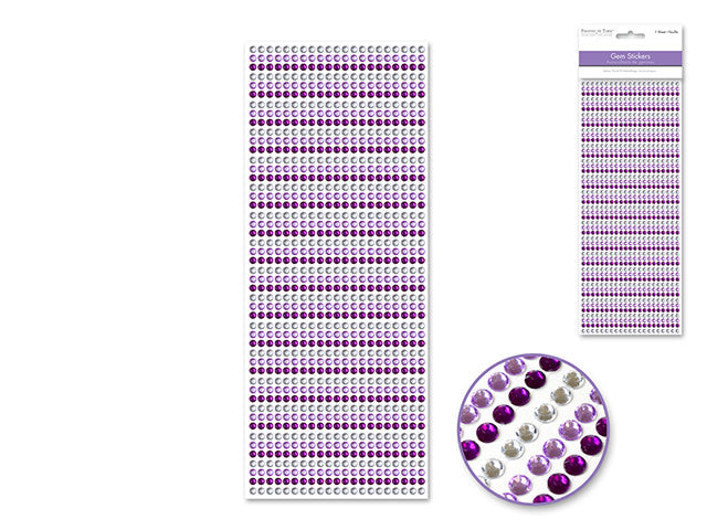 4mm Gem Lines 1029pc Purple