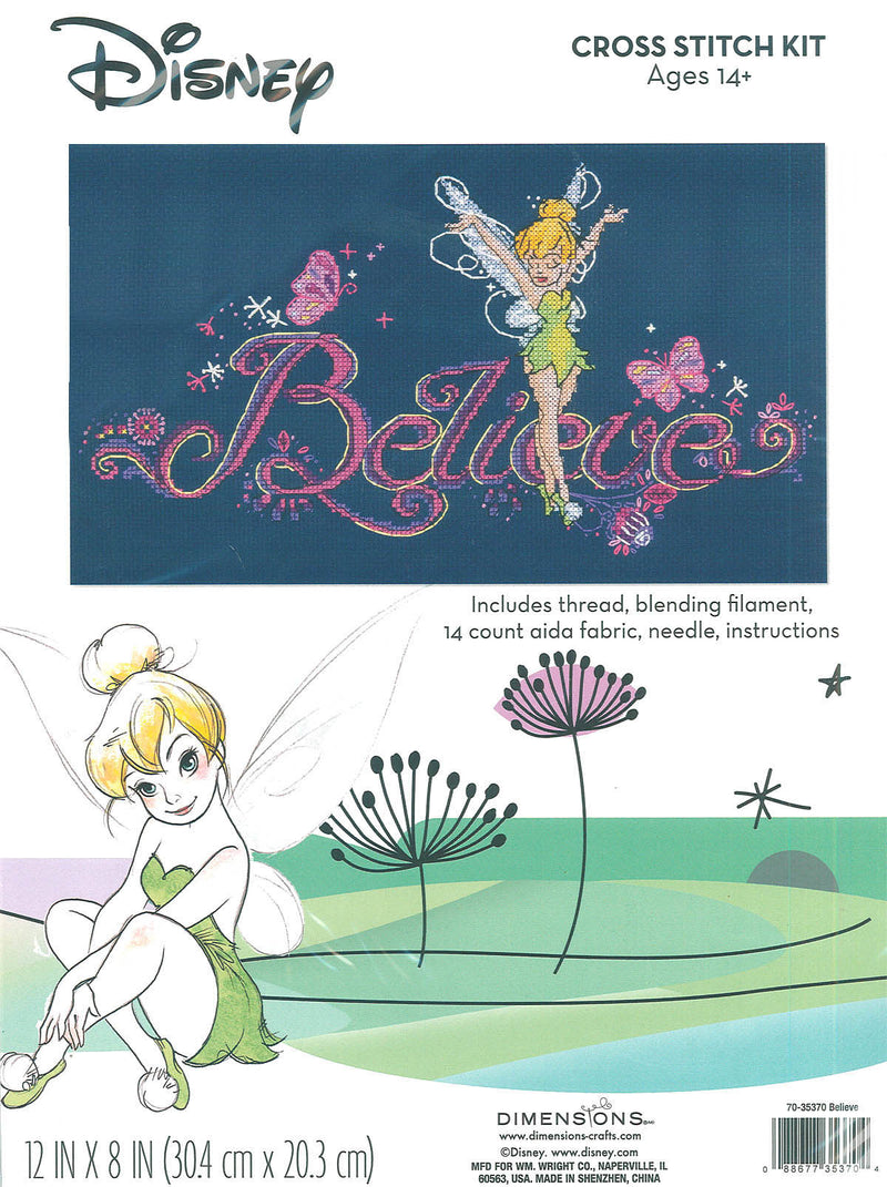Believe - Dimensions DisneyCounted Cross Stitch