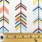FABRIC CREATIONS Fat Quarter Pre-Cut Fabric Feather arrow collection (18 x 21)