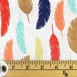 FABRIC CREATIONS Fat Quarter Pre-Cut Fabric Feather arrow collection (18 x 21)