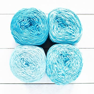 4 Shades Gradient Kit- Bright Blue (4x100g)