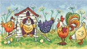 Happy Hens Pattern