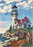 Beacon at Rocky Point - Dimensions Counted Cross Stitch