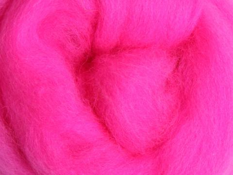 Top Roving 100G Fluorescent Pink 055