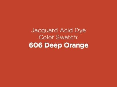 Jacquard Acid Dye 1/2oz - Deep Orange