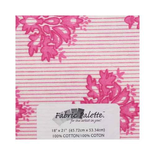 Fat Quarter Pre-Cut Fabric - Pink &  brown Collection 3 - 45 x 53cm (18'' x 21'')