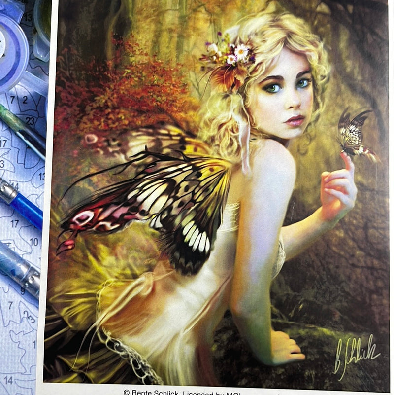 Golden Fairy Frame