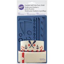 Fondant and Gum Paste Mold - Nautical