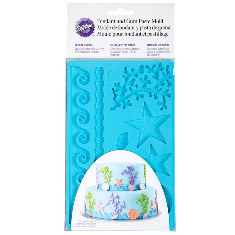 Fondant and Gum Paste Mold - Sea Life