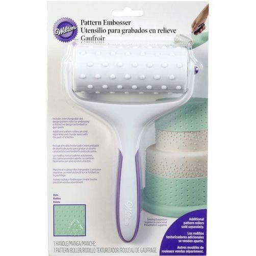 2-piece Fondant Pattern Embosser
