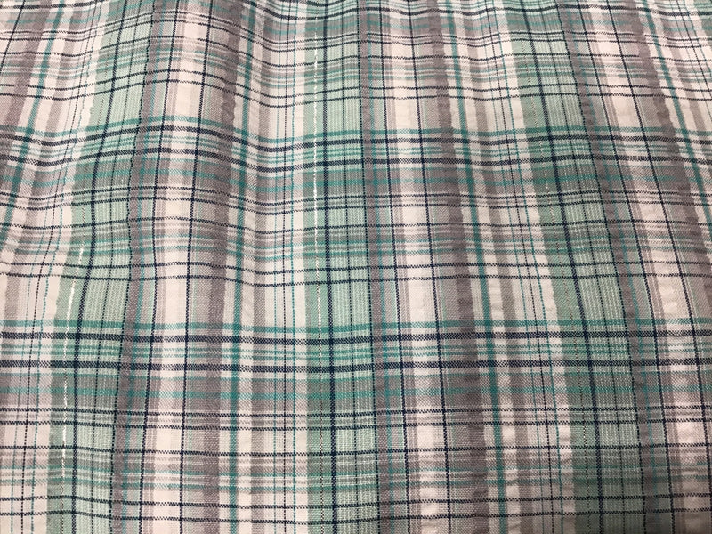 CLEARANCE Seersucker 65% Poly 35% Cotton