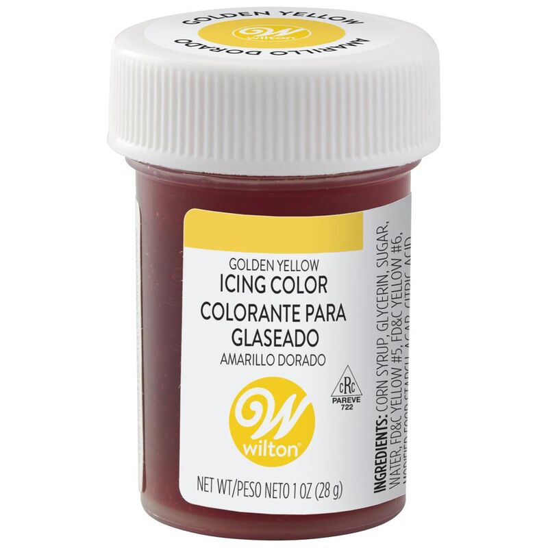 Wilton Golden Yellow Icing Colour 1oz