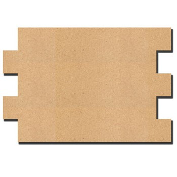 Palette Board - 8" X 11 3/4" X 1/4" MDF