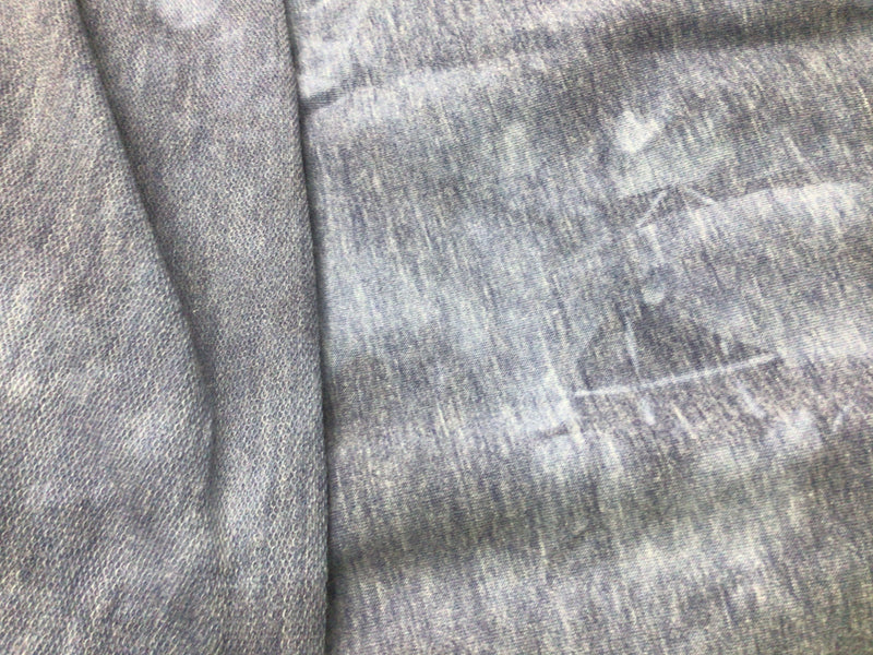 French Terry Knit Tri-Blend - Denim Tie-Dye