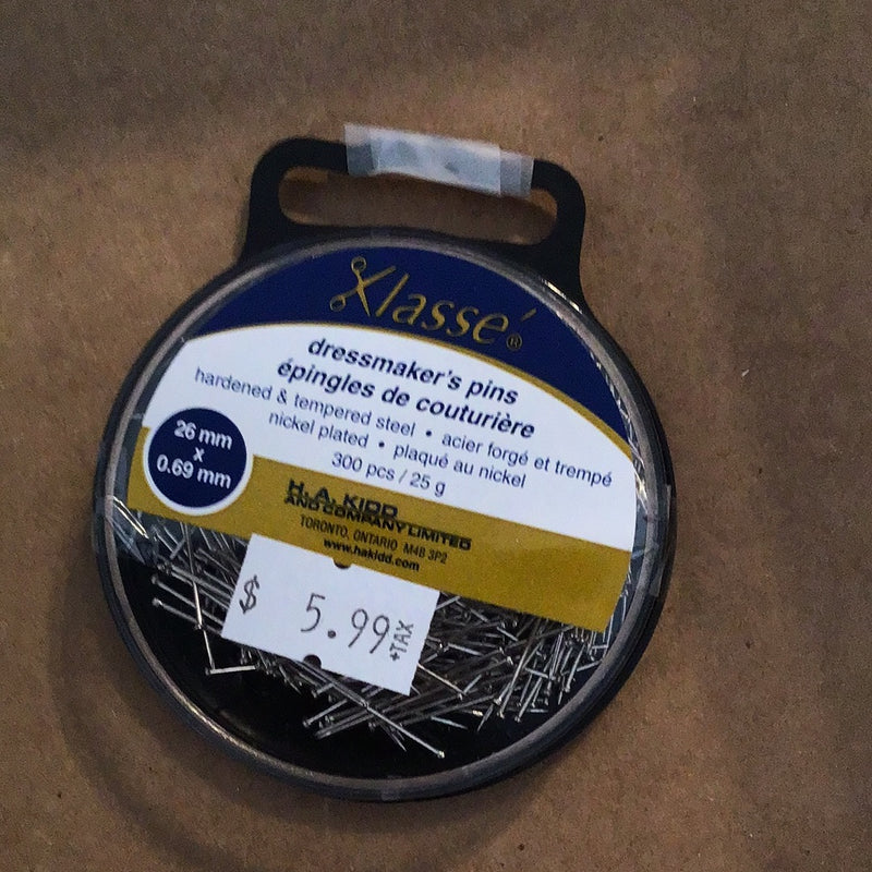 KLASSE Dressmaker Pins 300pcs - 26mm (1'')