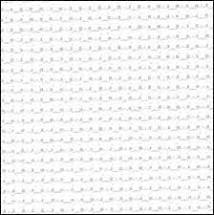Aida Cloth 11ct 15'' x18'' White