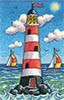 Lighthouse By Day Pattern