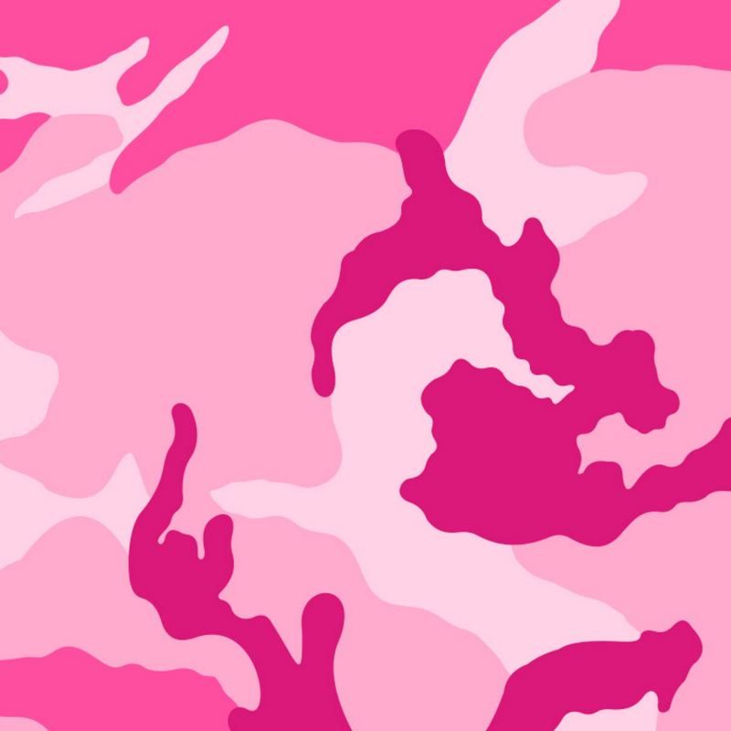 Pink Camo - Pattern Vinyl Siser HTV 12'' x 12''