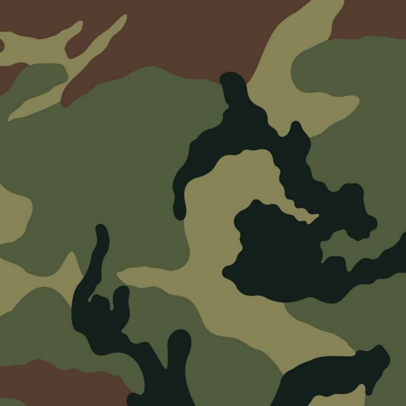 Green Camo - Pattern Vinyl Siser HTV 12'' x 12''