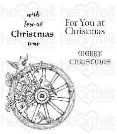 Cling Stamp, Festive Holiday Set