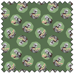 Mando and Child Toss - GREEN -